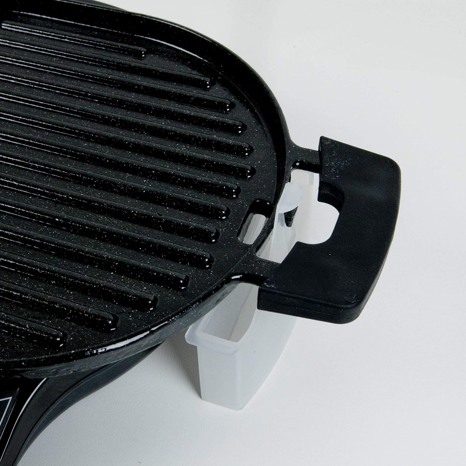 Nuwave Cast Iron Grill With Enameled Non-Stick Coating, Designed For The Precision Induction Cooktop Black 16.3' x 10.4' x 0.7' & Flex Precision Induction Cooktop, Portable, Large 6.5' Heating