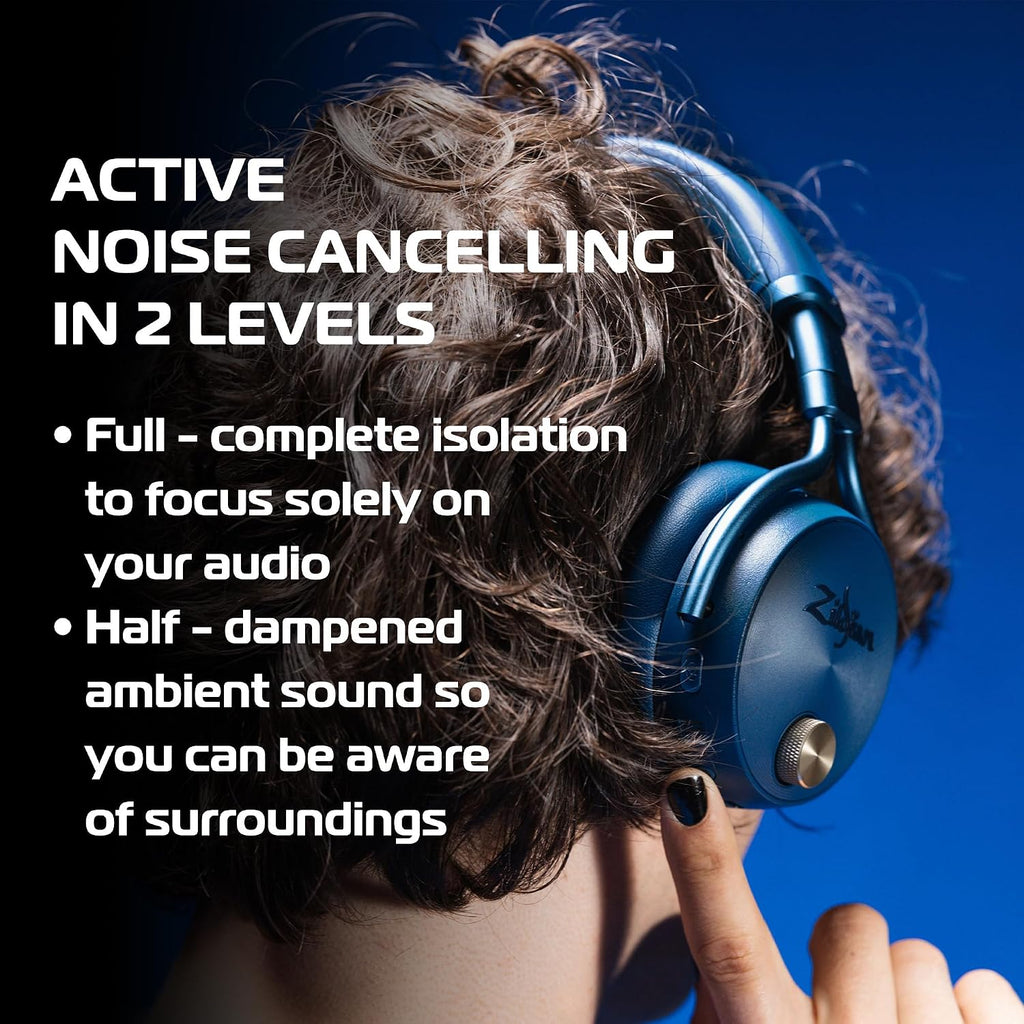 Zildjian ALCHEM-E Perfect Tune Over-Ear Headphones - Midnight