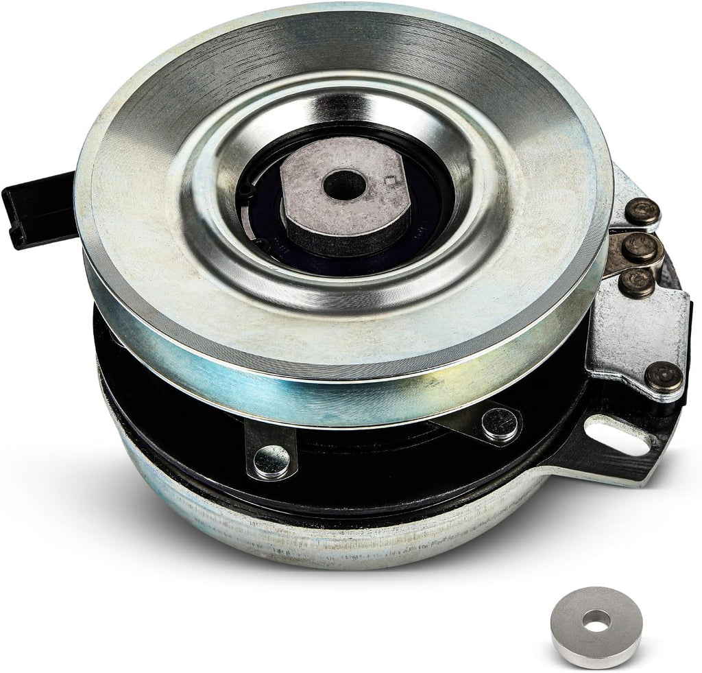 SCITOO PTO Clutch Fit for Warner: 5219-107 5219-147 5219-98, for Troy BILT: 717-05122A 917-05122A, for CUB Cadet/for MTD: 717-05122A 917-05122A 717-04552 717-04552A Electric Lawn Mower