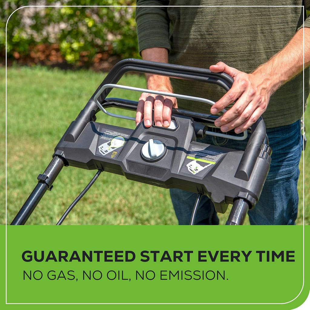 Greenworks 40V 21' Brushless Cordless (Smart Pace / Self-Propelled) Lawn Mower (75+ Compatible Tools), (2) 4.0Ah Batteries and Charger Included