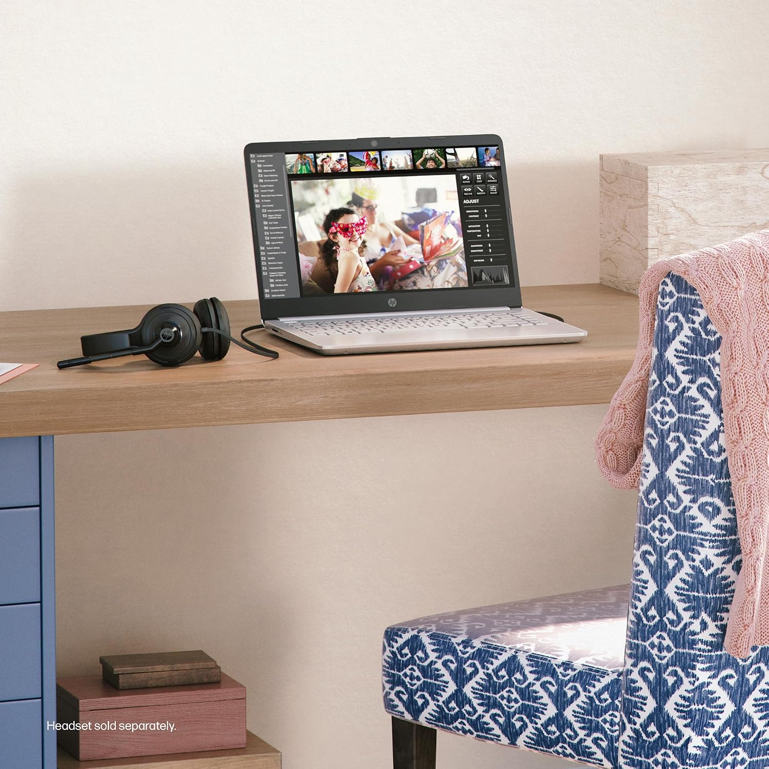 HP 14 inch Laptop, HD Touchscreen Display, Intel Celeron N4500, 4 GB RAM, 64 GB eMMC, Intel UHD Graphics, Windows 11 Home in S Mode, Natural Silver, 14-dq3550nr