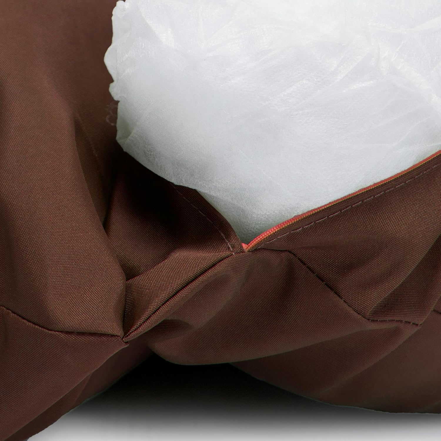 LeisureMod 2 Person Hanging Egg Swing Chair Cushion - Brown, Soft & Weather-Resistant, Machine Washable, Outdoor/Indoor Use