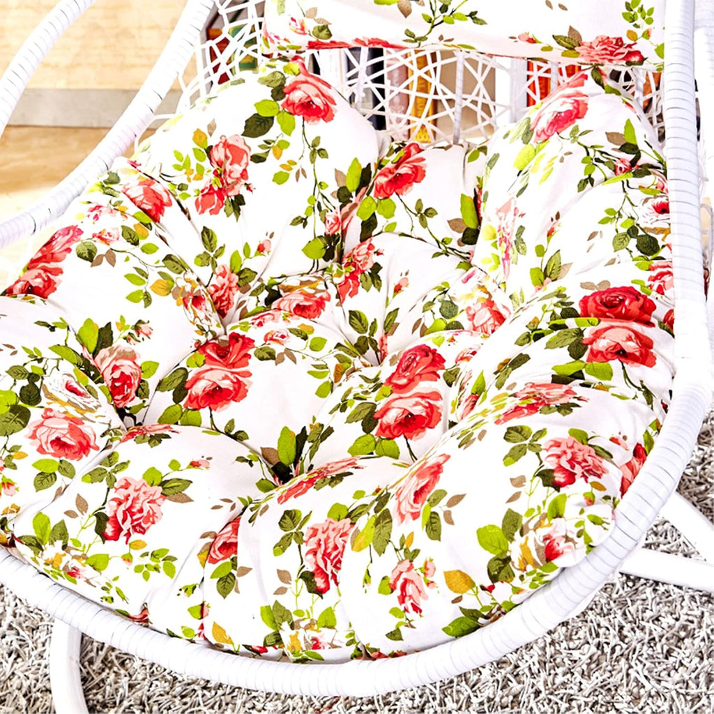 Diumy Hammock Chair Cushions,Swing Hanging Basket Seat Cushion,Thicken Skin-Friendly Back Pain Relief Rocking Chair Pads for Garden Outdoor Indoor-D with Cushion