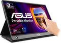 ASUS ZenScreen Touch Screen 15.6' 1080P Portable USB (MB16AMT) - Full HD (1920 x 1080), IPS, Anti-Glare, Built-in Battery, Speakers, Eye Care, USB Type-C, Micro HDMI, Smart Case, 3-Year Warranty