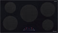 Rangaire RCI361S 36' Induction Cooktop, 10900W, 5 Burners, Built-in Stove Top, Booster & Timer, 9 Power Levels, Slide Touch Control, Child Safety Lock, 240V Hard Wire, Ceramic Surface