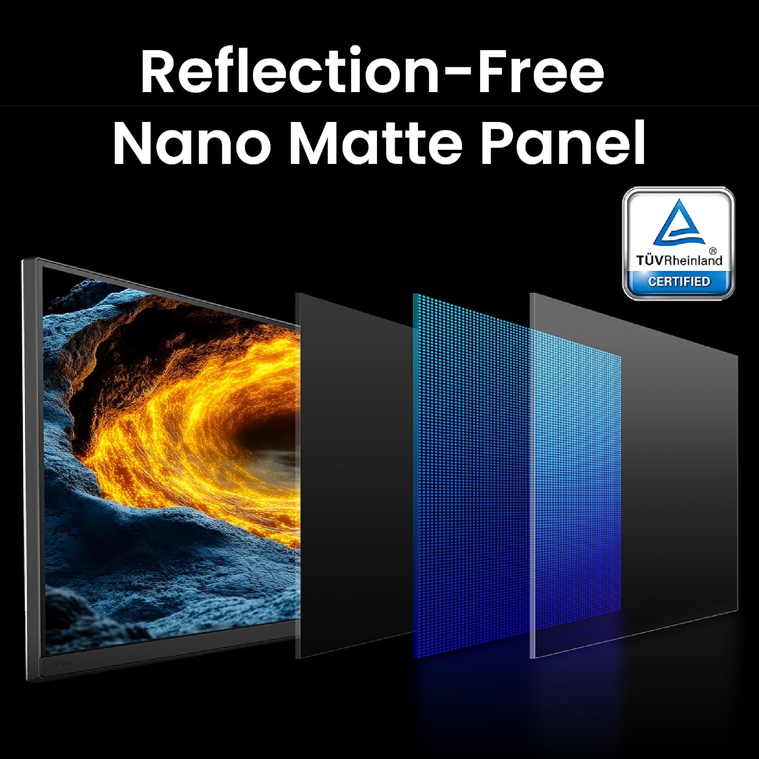 BenQ PD2730S 27' 5K 218 PPI Mac Monitor, 90W Thunderbolt 4, 98% P3, Uniformity, 2000:1 Contrast, Nano Matte Panel, Daisy Chain, KVM, Height Adjustable, for 3D Artists, VFX Animators, Game Designers