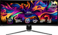 msi MPG 341CQPX QD-OLED 34 Inch UWQHD Curved Gaming Monitor - 3440x1440(21:9) QD-OLED Panel, 240Hz / 0.03ms, 99.3% DCI-P3, ΔE≤2, DisplayHDR True Black 400, DP 1.4a, HDMI, USB Type C (PD 98W)