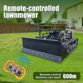 Remote-Controlled Tracked Lawnmower with a Powerful 22hp Brand Engine, Snowplow, and Lifting Rack; All-in-One Lawnmower, Snow Removal, and Transport Machine.