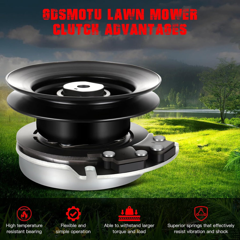 New Electric PTO Clutch 717-04163 Compatible for Rover: 917-04163A for Rover: 917-04163A New Electric Lawn Mower Clutch