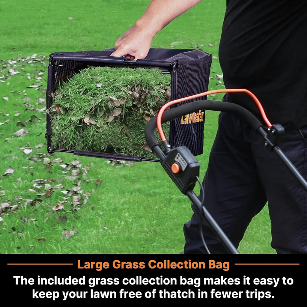 LawnMaster MEB1216K Electric Lawn Mower 16-Inch 12AMP