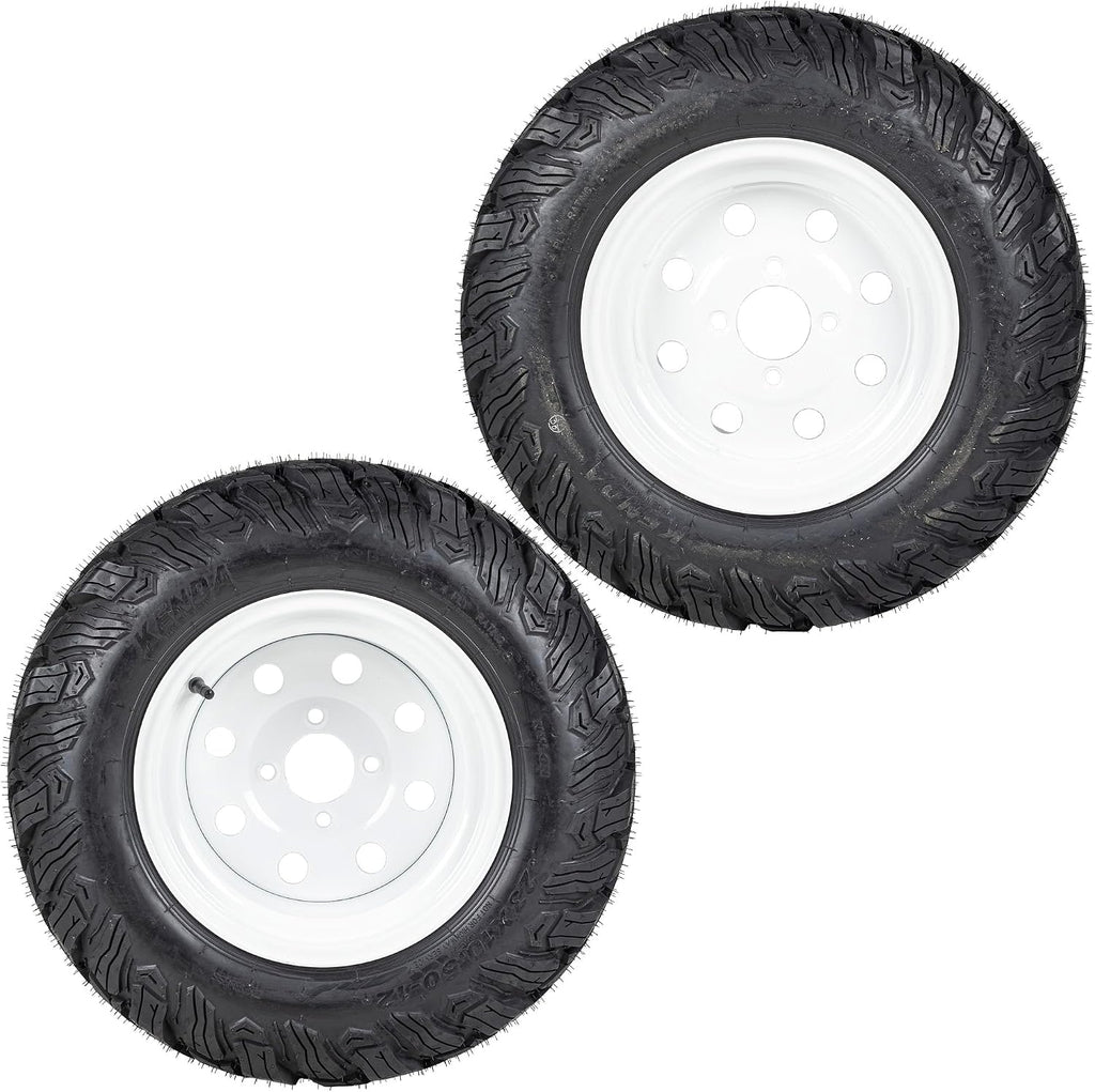 8TEN Wheel and Tire 23x10.5-12 for Lawn Mower Garden Tractor Golf Cart Turf Equipment 2 Pack