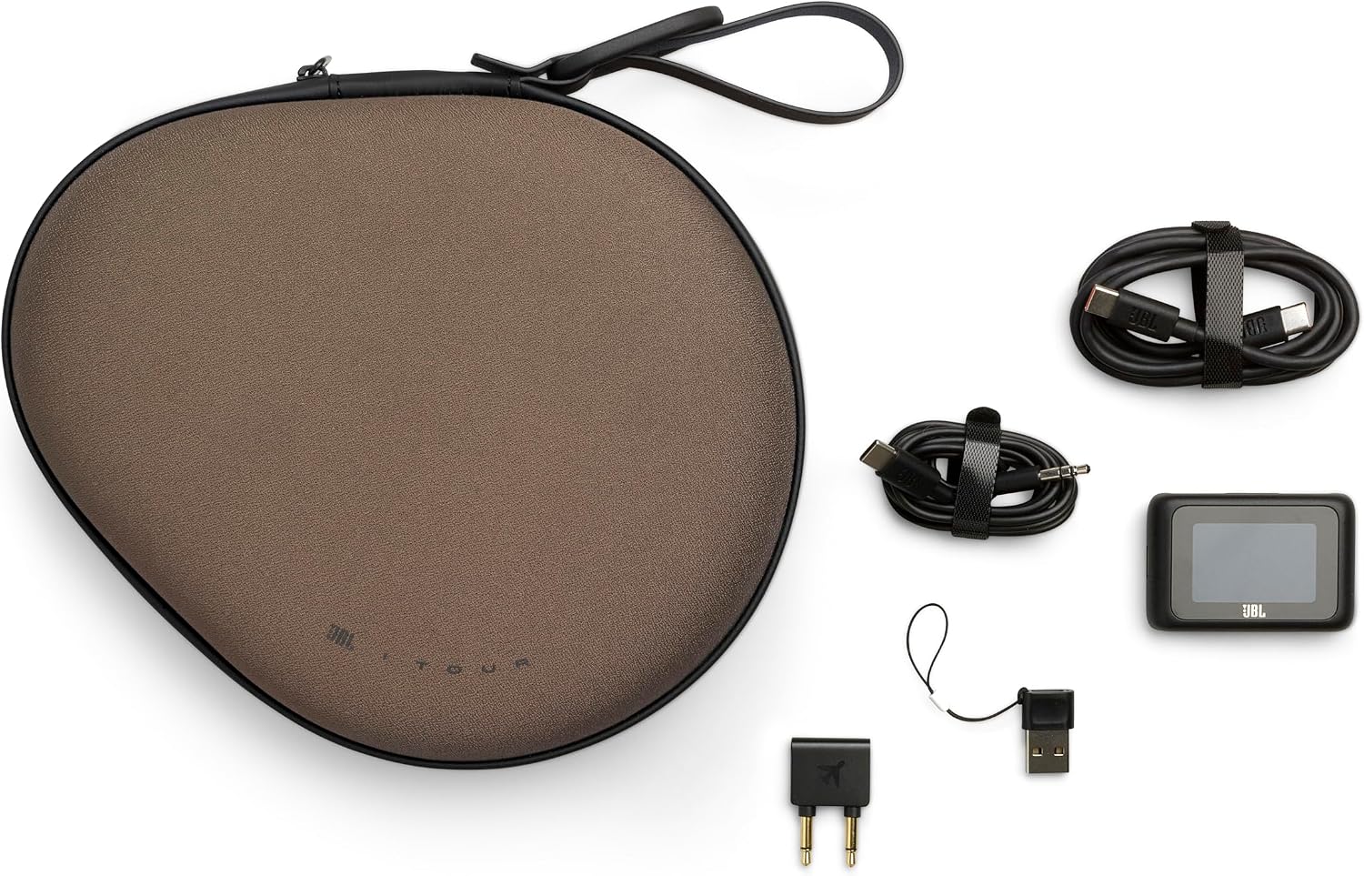 JBL Tour One M3 Smart Tx - Wireless Over-Ear Noise Cancelling Headphones with Smart Transmitter, Hi-Res Audio (3.5mm or USB-C), Spatial 360 Sound with Head Tracking & 70Hrs of Playback (Mocha)