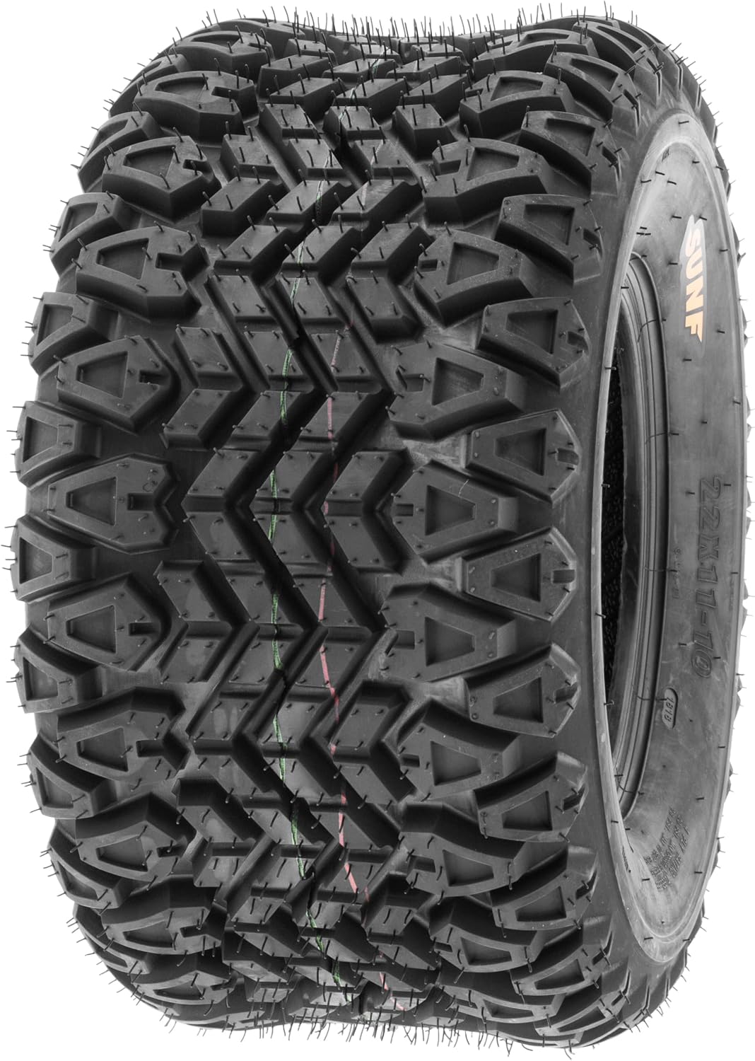 [Set of 2] SunF 20x10-8 20x10x8 ATV UTV Tires 4 Ply Golf Cart Lawn Mower Quad G003 [ Rim(s) NOT included ]