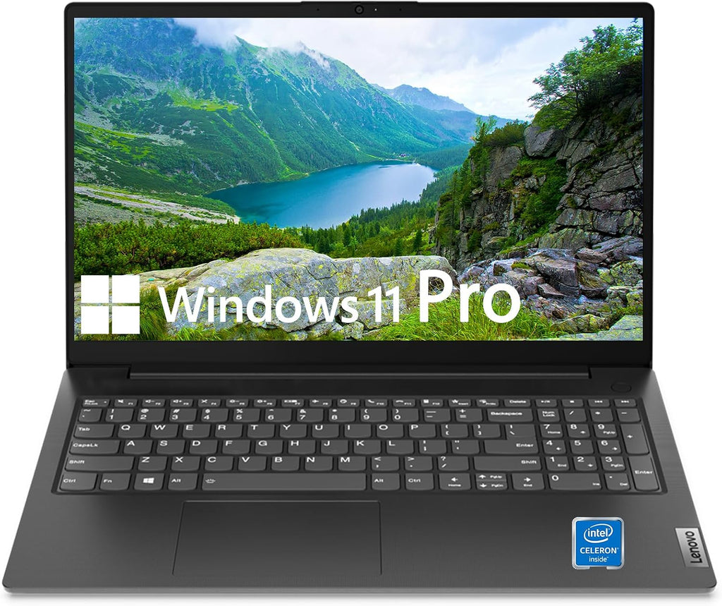 Lenovo V15 Business Laptop, 15.6' FHD Anti-Glare Display, Intel Celeron N4500 Processor, 16GB RAM, 1TB SSD, Wi-Fi, Ethernet, USB-C, HDMI, Webcam, Windows 11 Pro