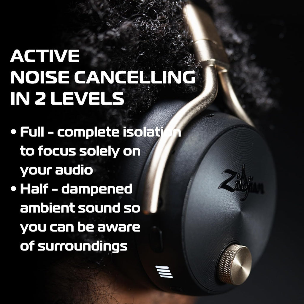 Zildjian ALCHEM-E Perfect Tune Over-Ear Headphones - Black