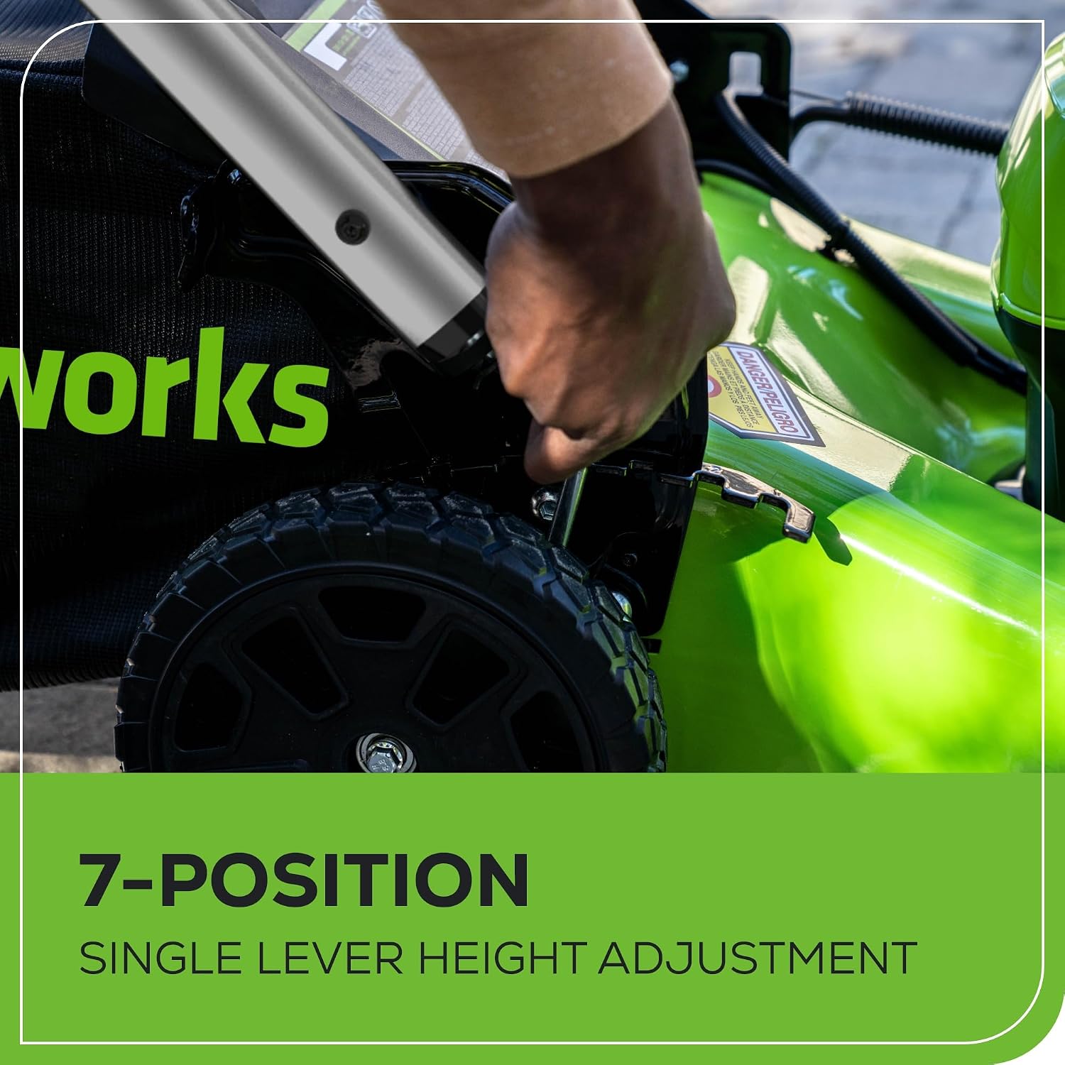 Greenworks 80V 21' (Push) Lawn Mower (Gen 2), 5.0Ah Battery