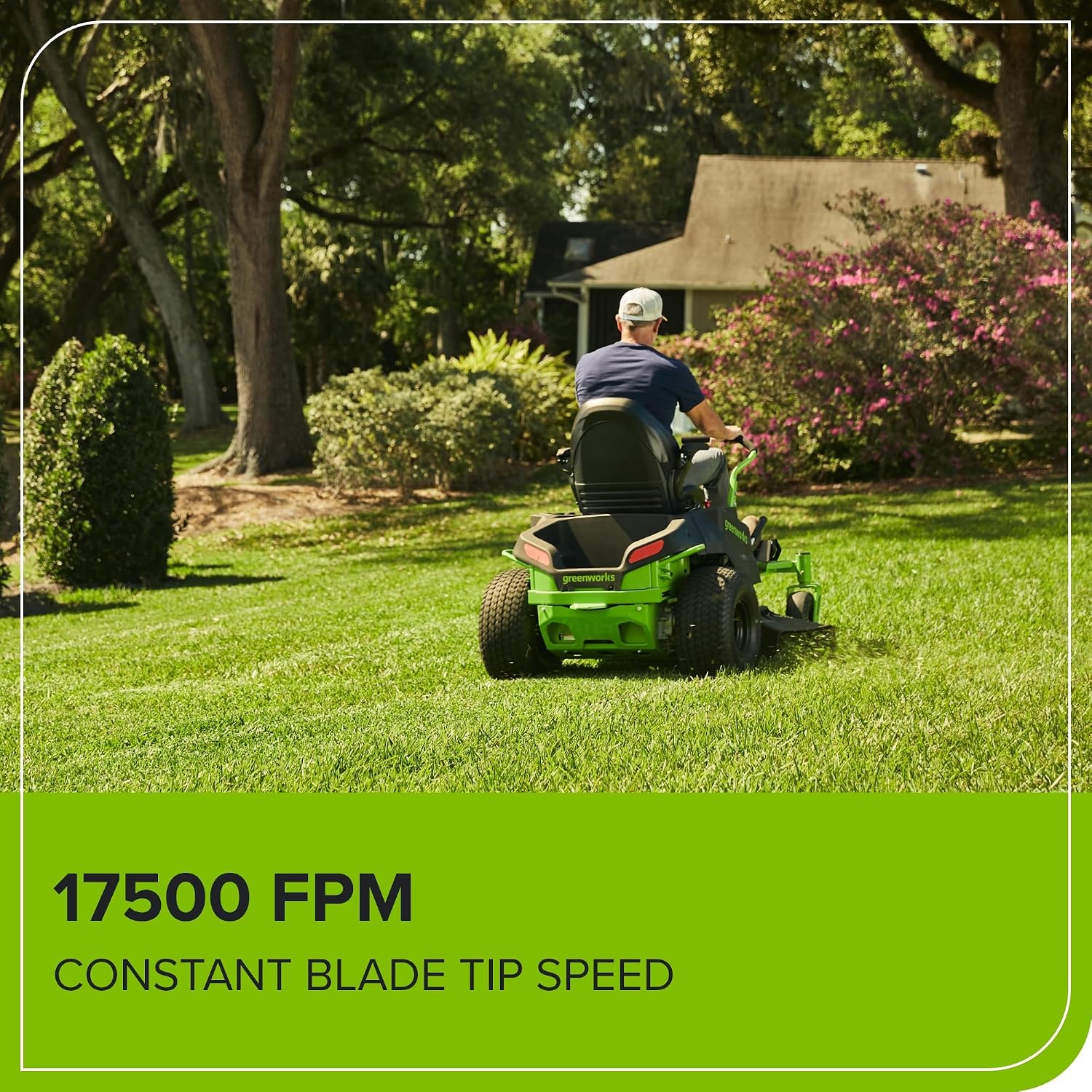 Greenworks 60V 42' Electric CrossoverZ Zero Turn Lawn Mower, (4) 8.0Ah Batteries and 600W Charger
