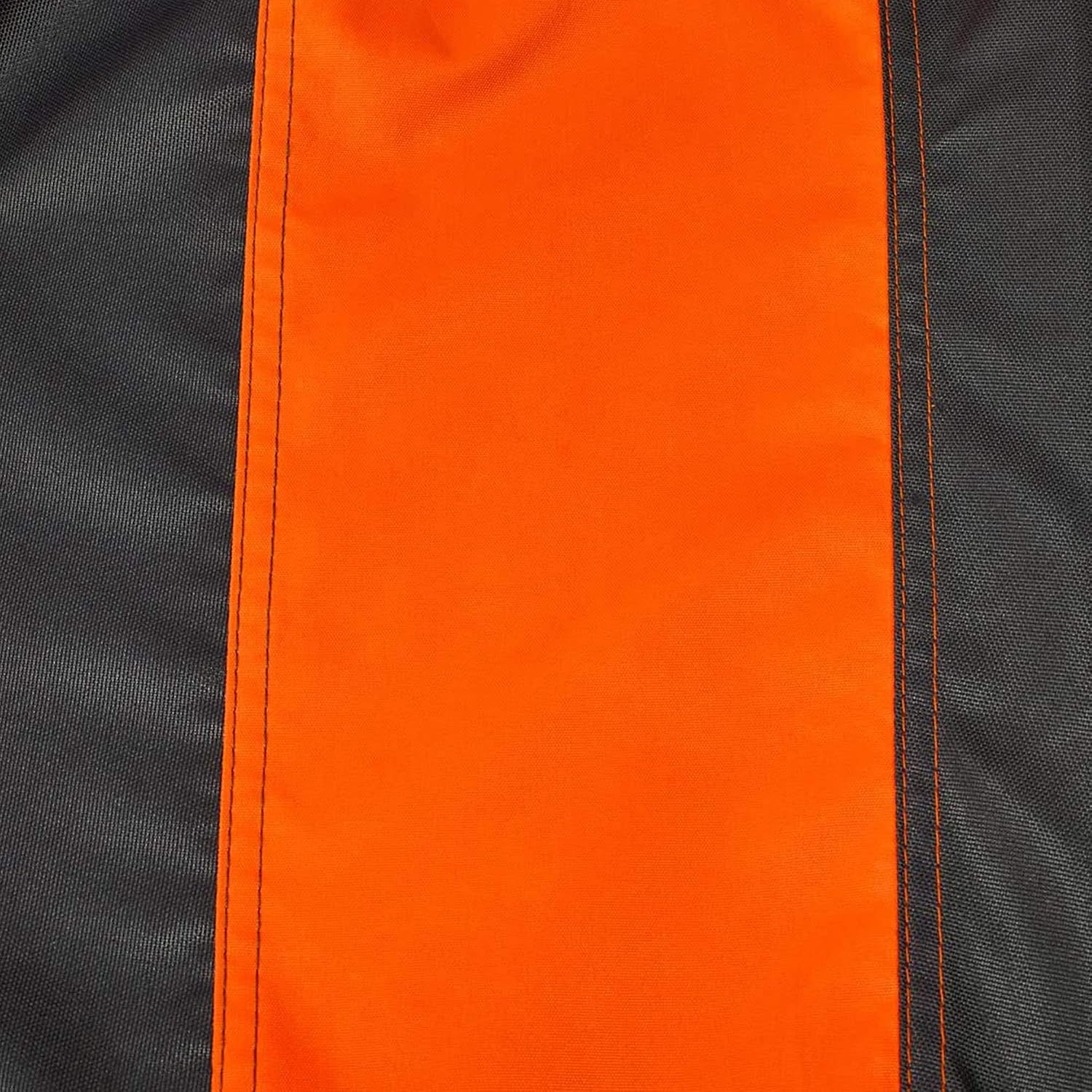 Husqvarna 54-Inch Full-Size Lawn Tractor Cover For Models: YT48CS, GT54CS, YT42LS, YT46LS, YT42DXLS, YT48DXLS, GT52XLS, GT52XLSi, GT54LS, Water-Resistant Riding Lawn Mower Accessories, Orange/Gray