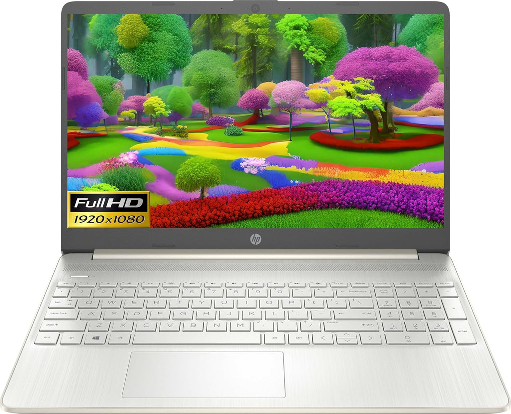 HP 15 Slim Laptop in Galactic Silver Intel i5-1135G7 up to 4.2GHz 8GB RAM 256GB SSD 15.6in Full HD LCD Webcam WiFi HDMI Windows 11 (15-DY27 - Renewed)