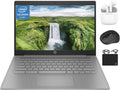HP Chromebook Thin Laptop Student Business 2024, 14' HD Display, Quad-Core Intel Celeron N4120 Processor, 4GB RAM, 64GB eMMC, HD Webcam, WiFi, Long Battery, Chrome OS +HubxcelAccessory Gray