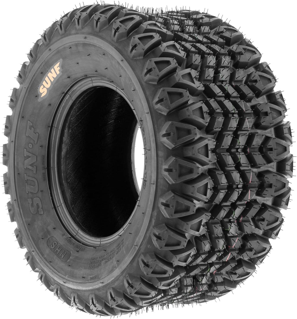 [Set of 2] SunF 23x11-10 23x11x10 ATV UTV Tires 4 Ply Golf Cart Lawn Mower Quad G003 [ Rim(s) NOT included ]