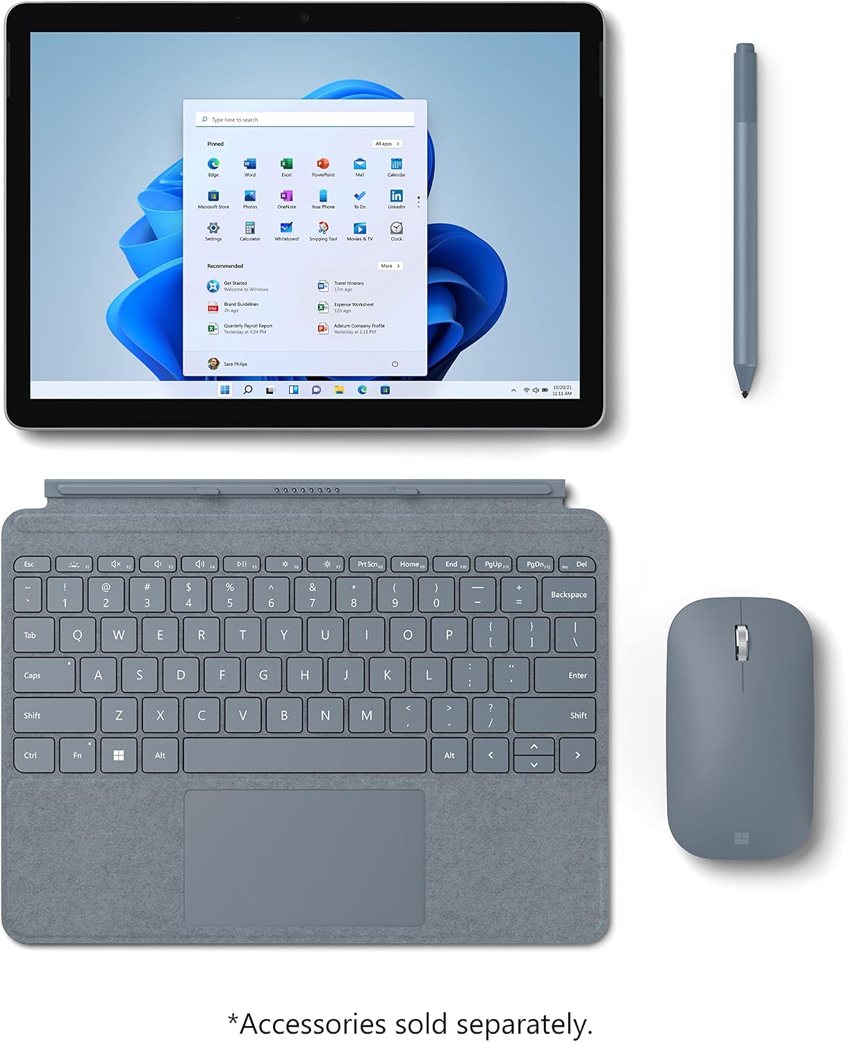 Microsoft Surface Go 2 Touch-Screen 8GB RAM 128GB Storage MHM-00001 (Renewed)