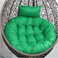 Indoor Outdoor Rocking Chair Cushion Soft Thick Comfortable Hanging Egg Hammock Chair Seat Pad Removable Thick Hanging Basket Chair Cushion Washable
