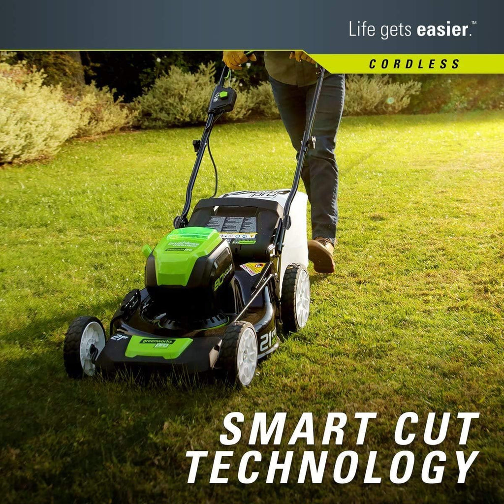 Greenworks Pro 80V 21-Inch 80V Push Lawn Mower, Tool Only