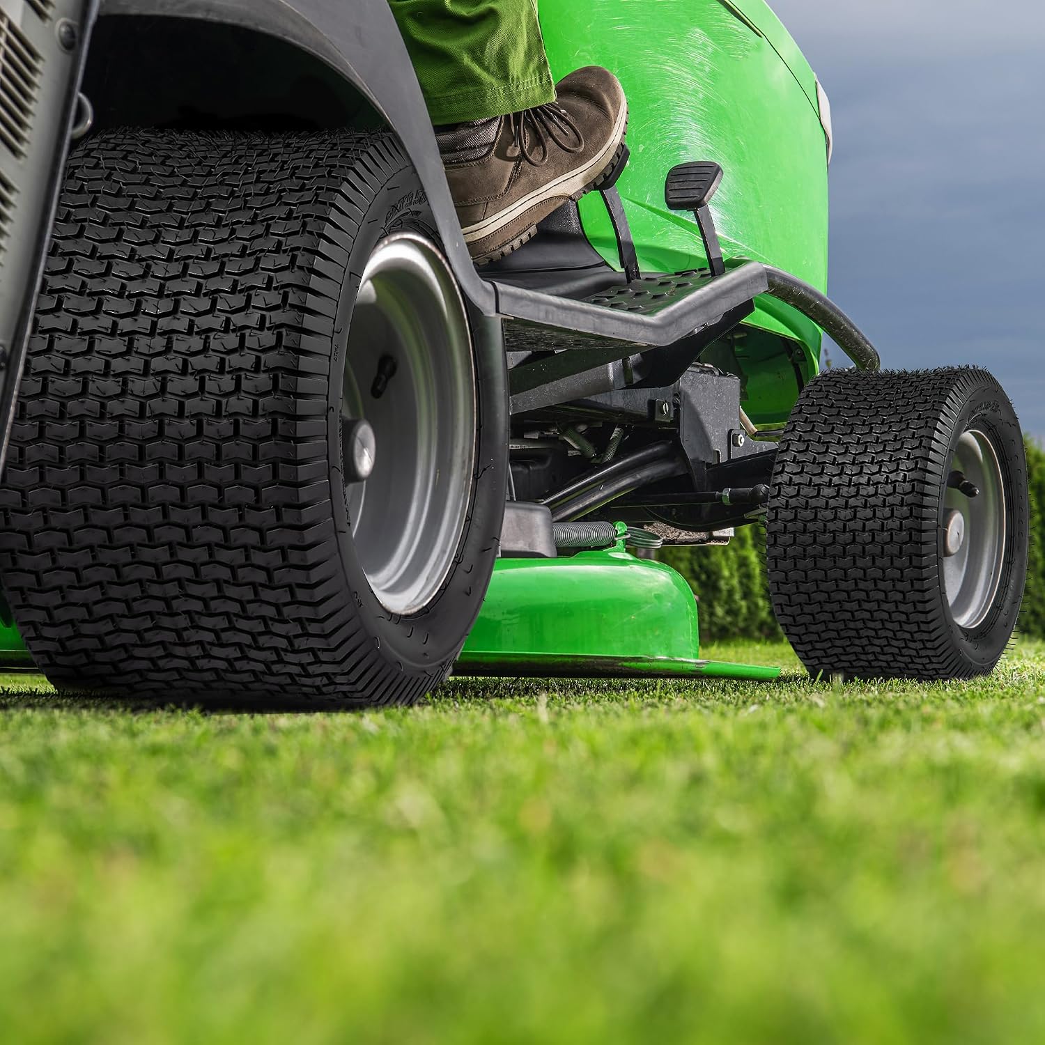 YITAMOTOR 22x9.50-12 Lawn Mower Tires (Set of 2), 4 Ply Tubeless Tractor Turf Tire, 22x9.50x12 Lawnmower Tires Fits Most Lawn & Garden Vehicle, 1340LBS Capacity