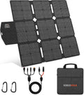 SOKIOVOLA 120W Foldable Solar Panel with MC-4 Connector Portable Solar Panel for Camping Folding Solar Panel Charger for Portable Power Station Laptops RV