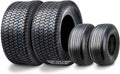 WANDA Set 4 Zero-Turn Lawn Mower Turf Tires 13x5-6 Front & 20x10-8 Rear /4PR -13080/13040