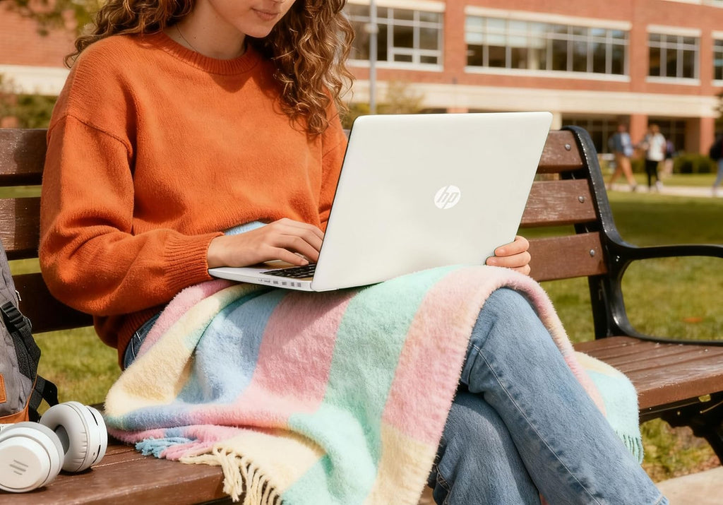 HP Ultrabook Laptop with Copilot AI • 2026 Edition • 8GB RAM • Intel Core • 192GB SSD • Microsoft 365 • Webcam • Windows 11 • Thin & Portable • w/o Mouse