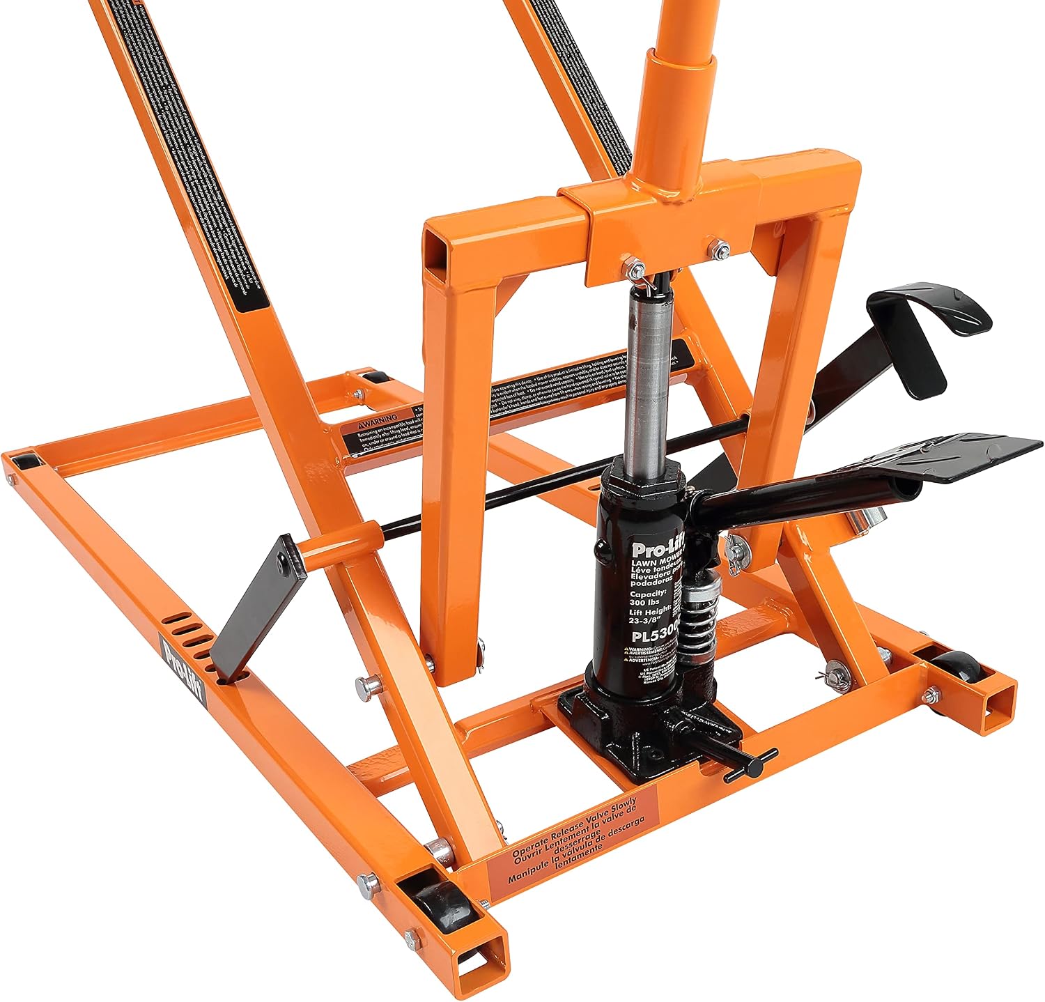 Pro Lift Lawn Mower Jack Lift with 300 Lbs Capacity for Tractors and Zero Turn Lawn Mowers