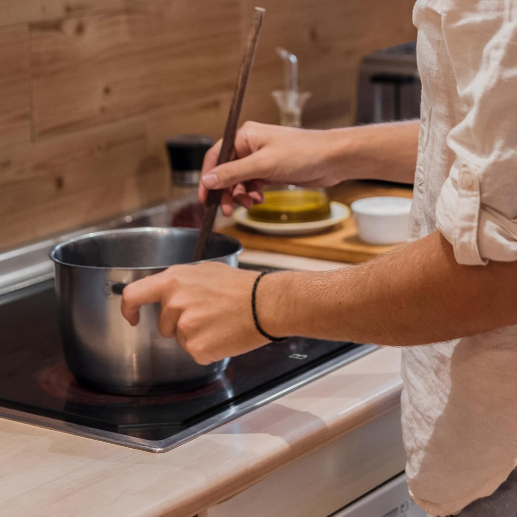 Electric Stove Cover Protector - Can be Used While Cooking - Glass Panel Overlay - Can Withstand over 1400 °F - Kitchen Essential for Cooktop Protection - Sarah (26.25 x 19.375)