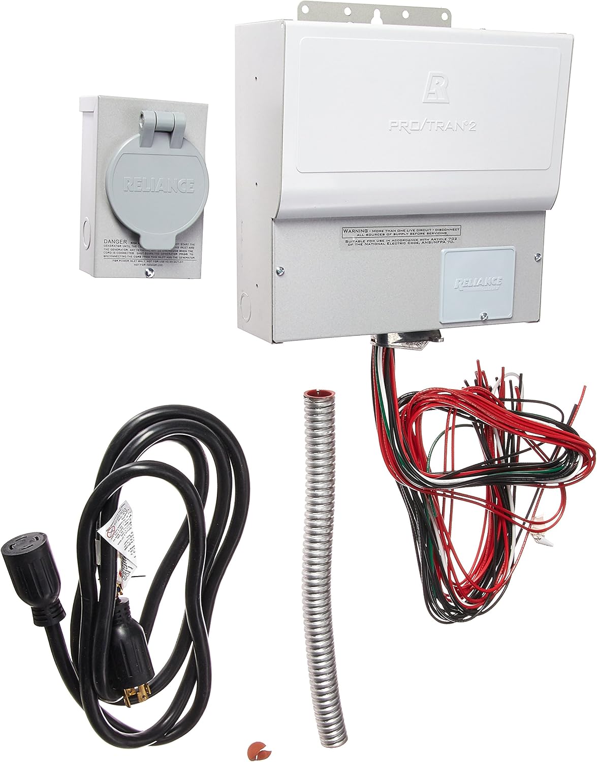 Reliance Generator Transfer Switch Kit, 10 Circuits, Model# 310CRK