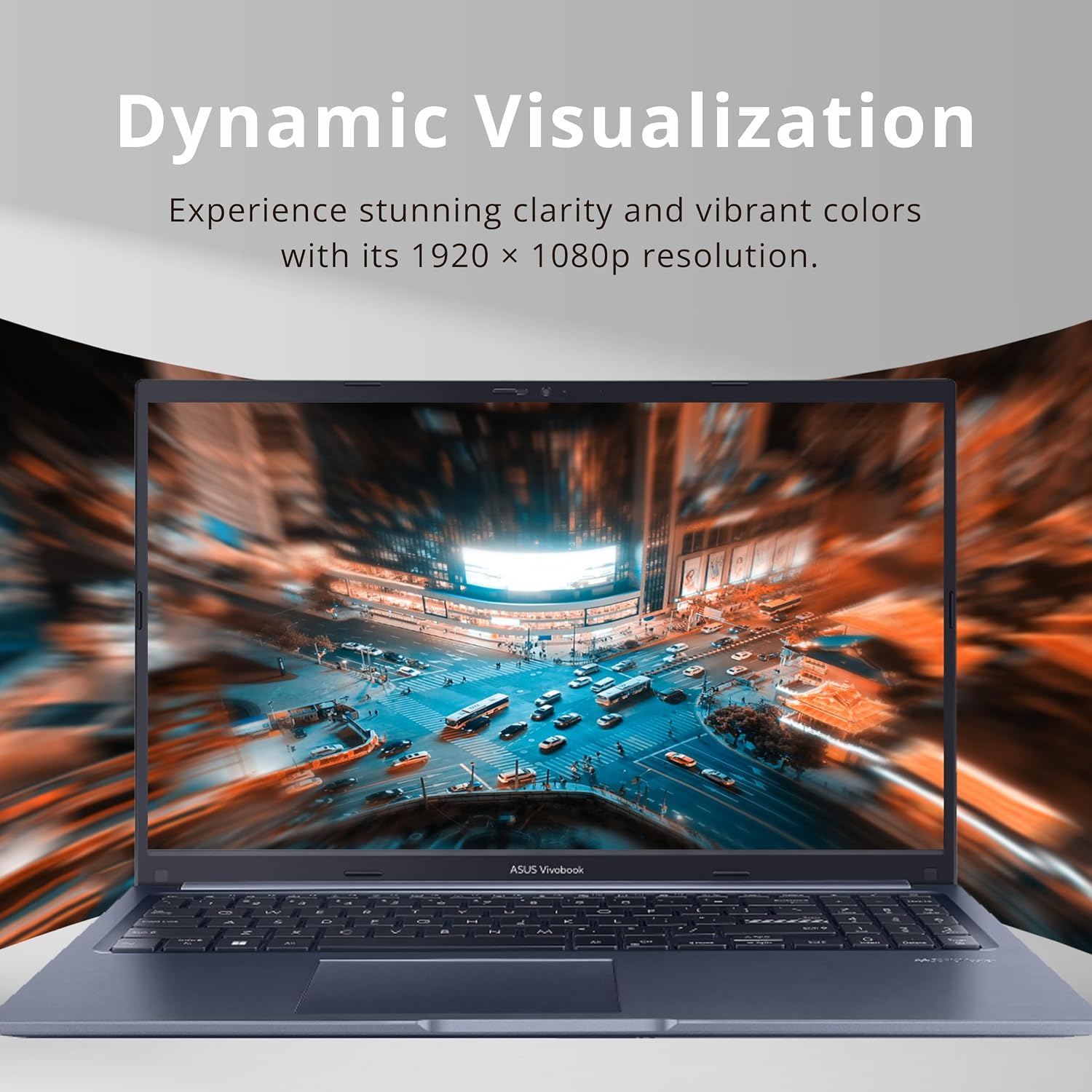 ASUS VivoBook 15 Slim 15.6' FHD Laptop, Intel i5-1240P, 16GB RAM, 512GB PCIe SSD, Intel Iris Xe Graphics, Backlit Keyboard, Fingerprint Reader, Wi-Fi 6, Windows 11 Pro, Blue (Renewed)