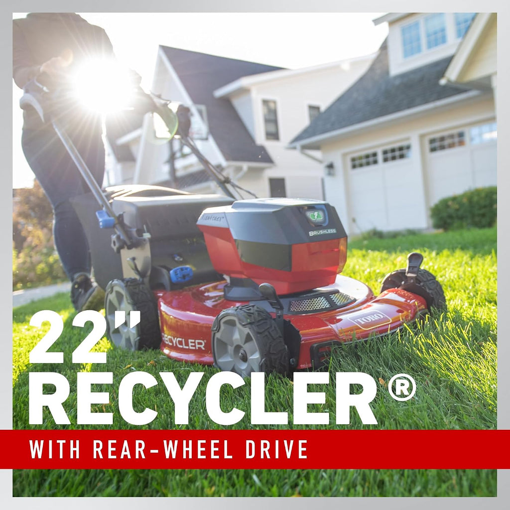 Toro 60V MAX* 22 in. Recycler® w/Personal Pace® Lawn Mower - Battery/Charger Not Included