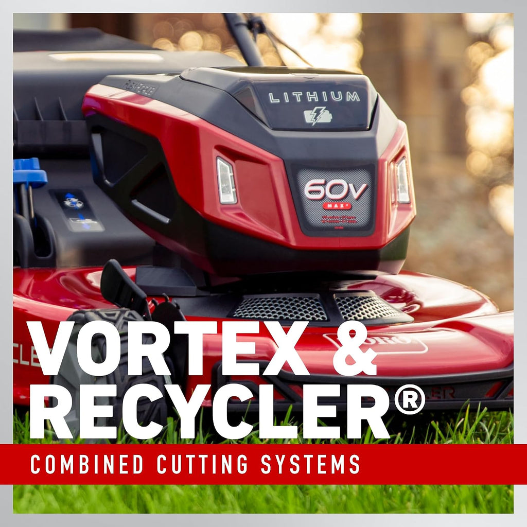 Toro 60V MAX* 22 in. Recycler® w/Personal Pace® Lawn Mower - Battery/Charger Not Included