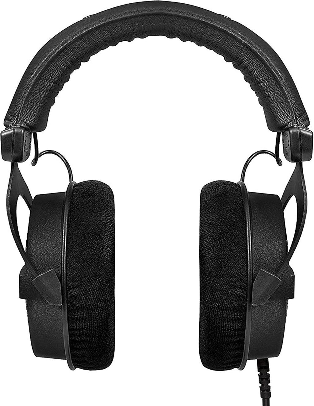 beyerdynamic DT 990 PRO Over-Ear Studio Monitor Headphones - Open-Back Stereo Construction, Wired (80 Ohm, Black (Limited Edition)) (Renewed)