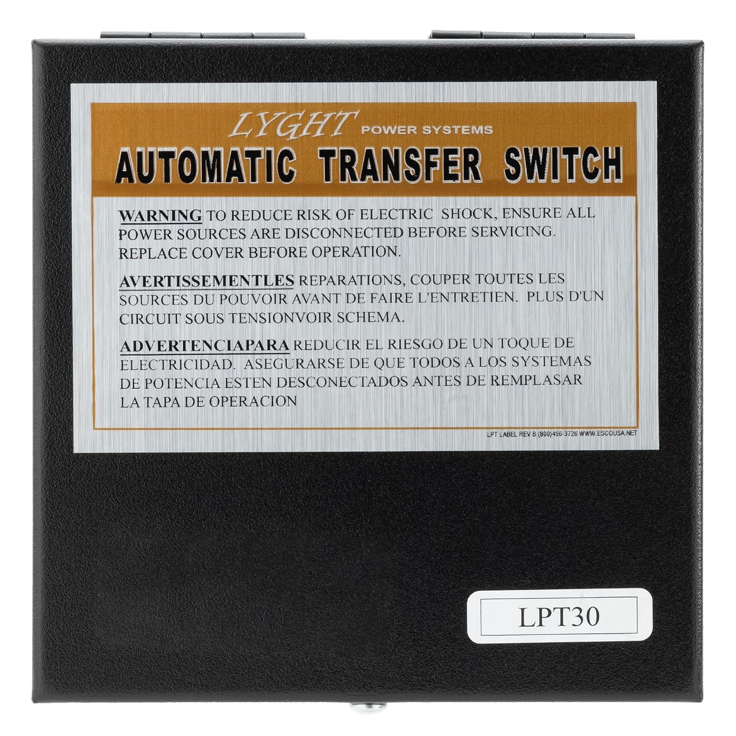 RecPro RV Automatic Transfer Switch | 120V | 30Amp | Handles Up to 4.5KW Generator