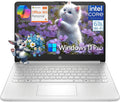 HP 14' Student Business Laptop Computer, Intel N150 CPU, 16GB RAM, 128GB UFS, WiFi 6, BT 5.4, Windows 11 Pro S, Natural Silver
