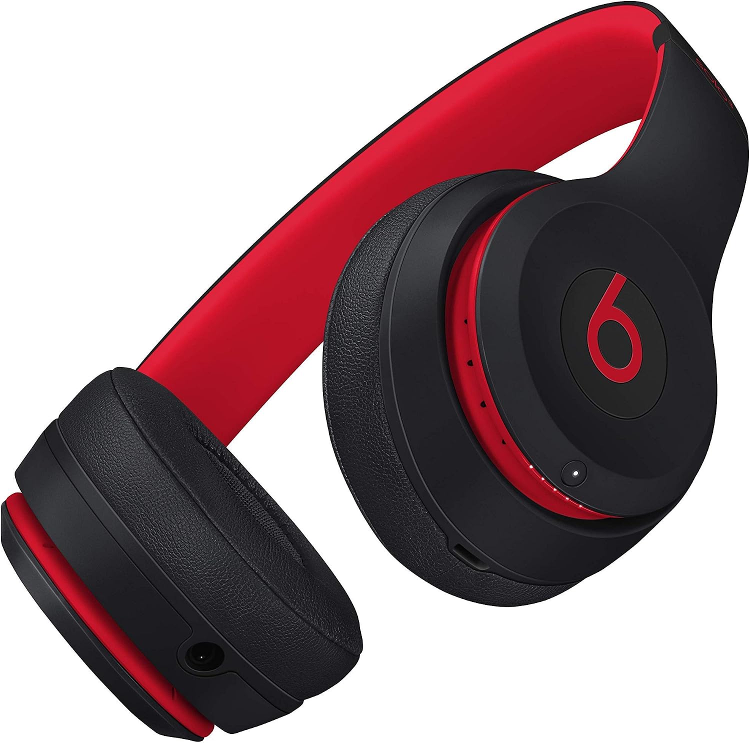 Beats Solo3 Wireless On-Ear Headphones - The Beats Decade Collection - Defiant Black-Red (Renewed)