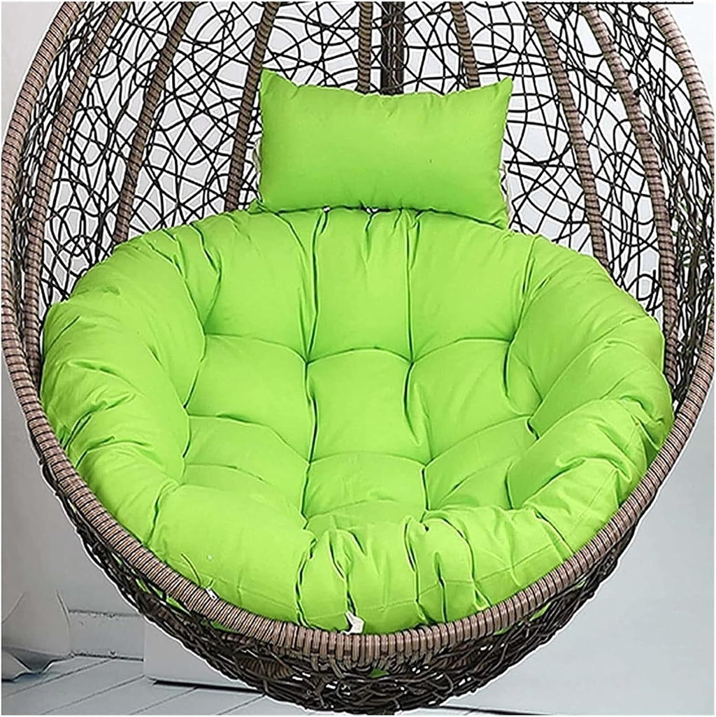 Indoor Outdoor Rocking Chair Cushion Soft Thick Comfortable Hanging Egg Hammock Chair Seat Pad Removable Thick Hanging Basket Chair Cushion Washable