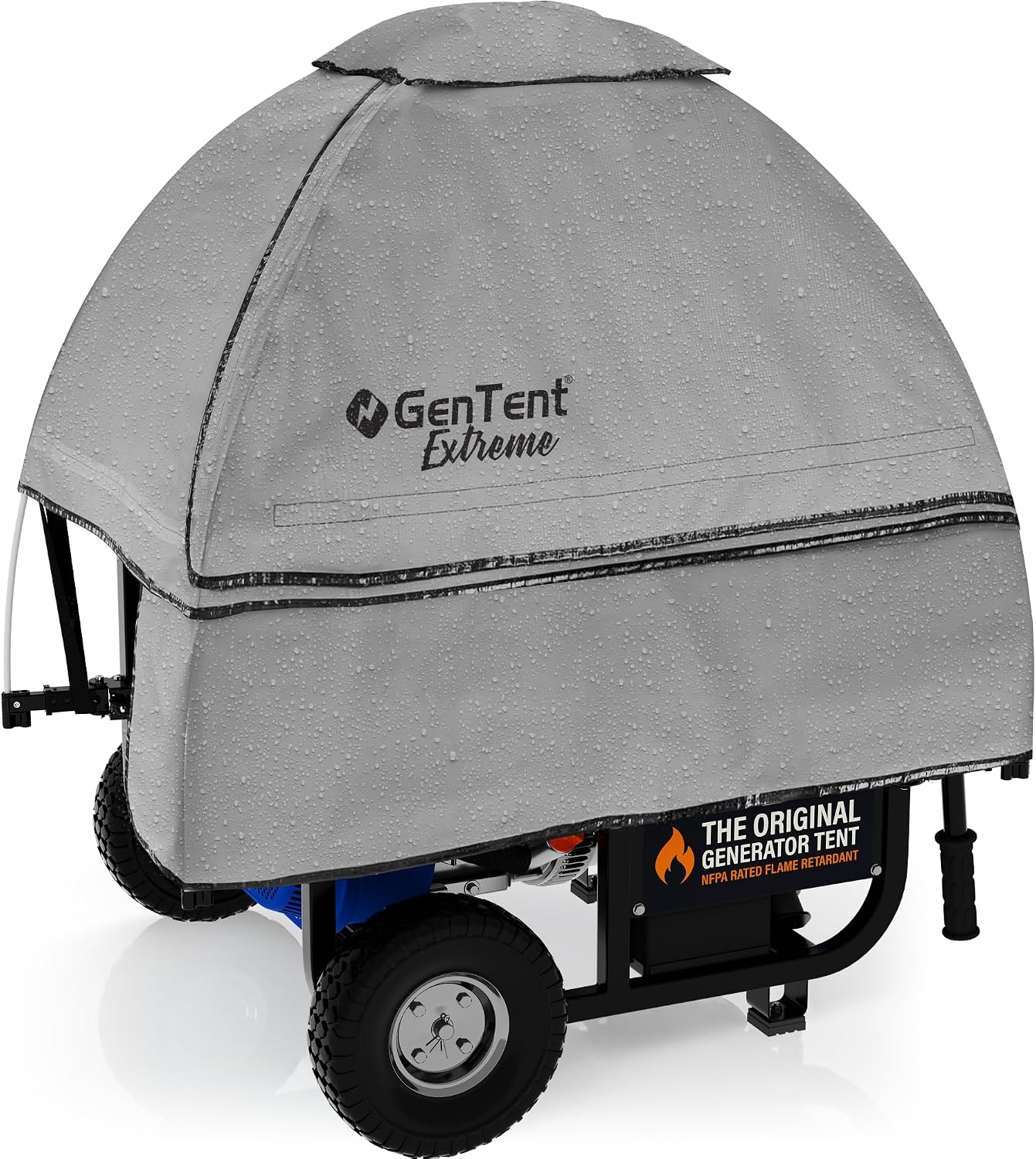 GenTent Open Frame Running Cover – Universal Kit Generator Tent (Gray, Original - Extreme)