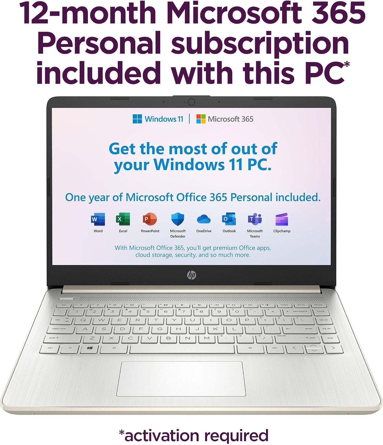 HP 15.6' FHD Laptop Computer for College Student Home Study, 4GB DDR4 RAM, 256GB PCIe SSD, Intel CPU (Beat i3-1115G4), WiFi 6E, Bluetooth 5.3, Type-C, Webcam, Numeric Keypad, Silver, Windows 11 Pro