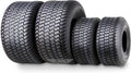 WANDA (Set 4) 15X6-6 & 20X8-8 Lawn Mower Tractor Cart Turf Tires 4 Ply-13016/13035