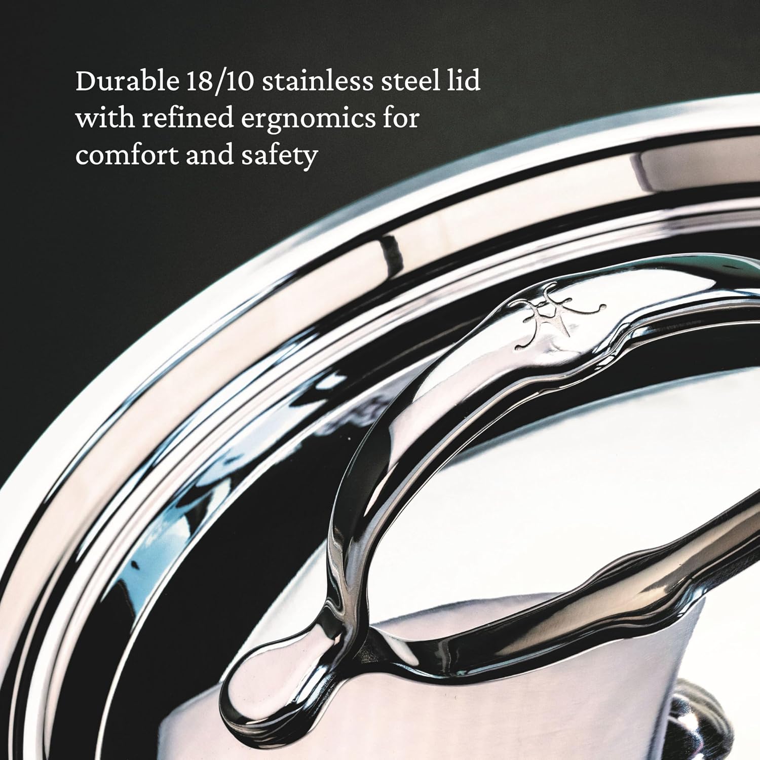 ProBond Forged 3.5-Quart Professional Clad Stainless Steel Sauté Pan with Lid