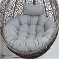 Indoor Outdoor Rocking Chair Cushion Soft Thick Comfortable Hanging Egg Hammock Chair Seat Pad Removable Thick Hanging Basket Chair Cushion Washable