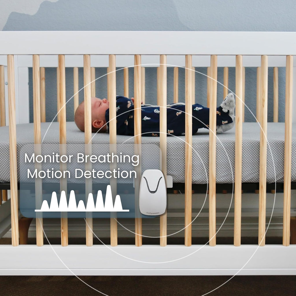 Babysense Video & Breathing Movement Monitor - FSA Video Baby Monitor with Breathing Motion Detection & Alerts Bundle Pack - Video Monitor V24R with Babysense 7 Under-The-Mattress Sleep Monitor