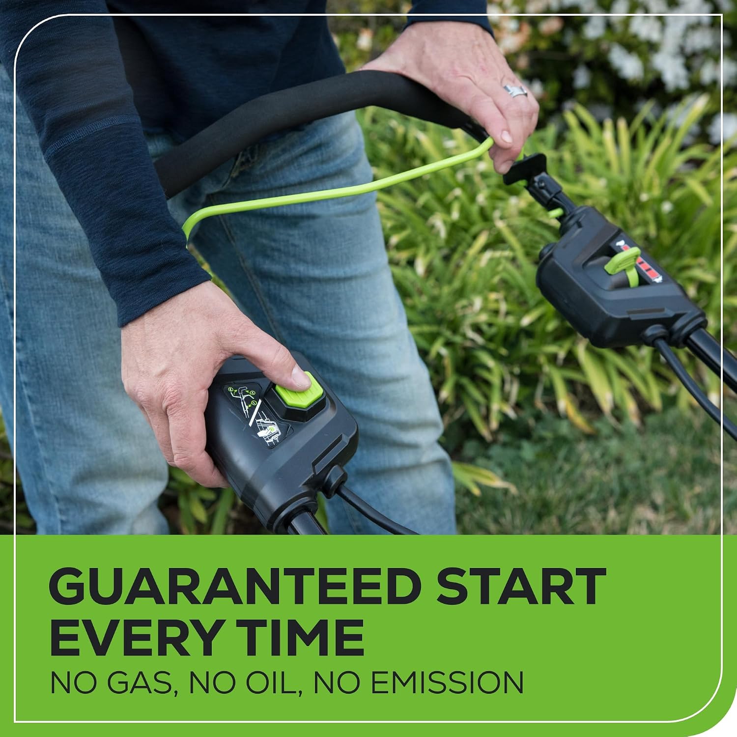 Greenworks 82V 25' Brushless (Self-Propelled) Cordless Lawn Mower, (2) 4.0Ah Batteries and Dual Port Rapid Charger (Great for Landscapers and Professionals)
